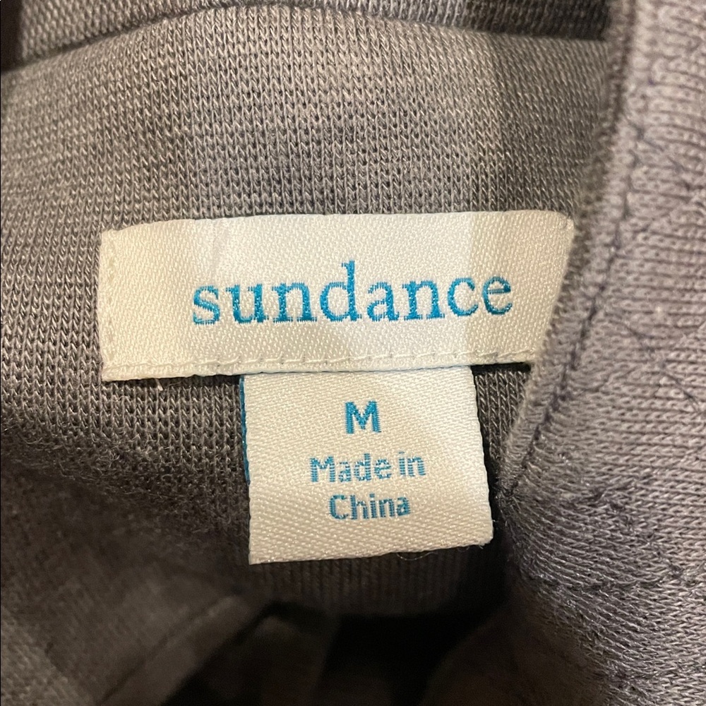 Sundance Park Single Breasted Knit Blazer Heather Gray Size Medium - Picture 12 of 13